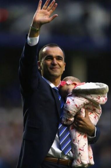 Beth Thompson's husband Roberto Martinez and daughter Luella Martinez